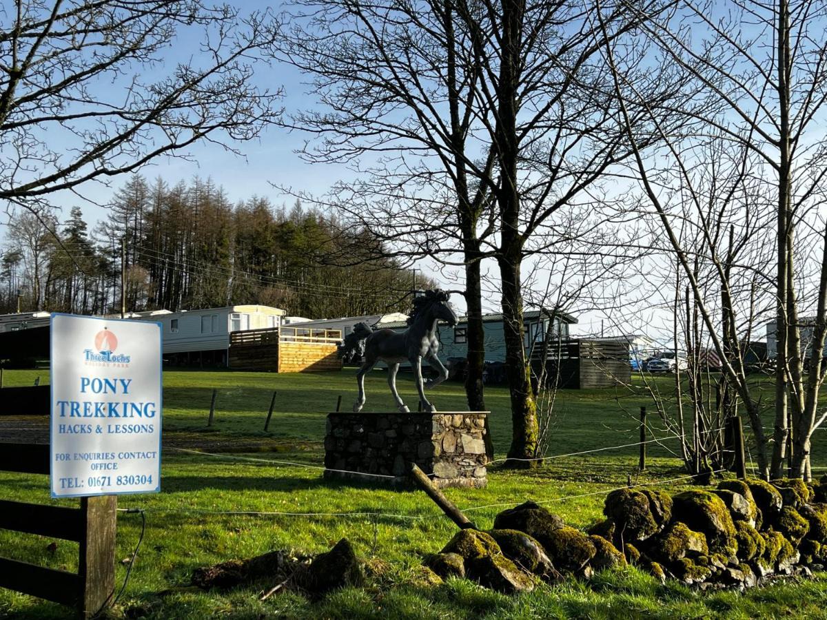 Jungle House No.26 At Three Lochs Holiday Park Newton Stewart Esterno foto